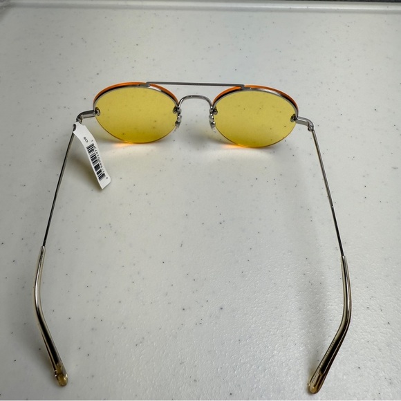Garrett Light Women's One Size Yellow Lens Sunglasses Beaumont Sun BS-CH Round - Picture 7 of 9